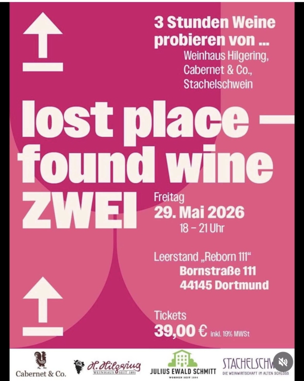 ? LOST PLACE &ndash; FOUND WINE ZWEI im BORN111 ?